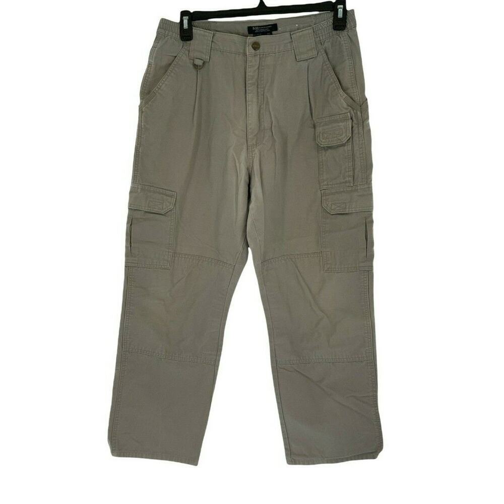 5.11 Tactical Series Pants Mens Size 34X32 Relaxed fit Action Waistband Workwear